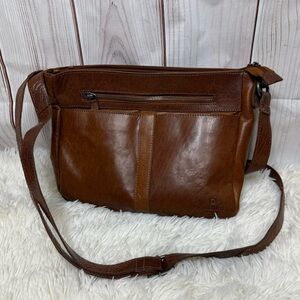 Wild West Los Angeles Soft Leather Bella Crossbody Organizer Bag